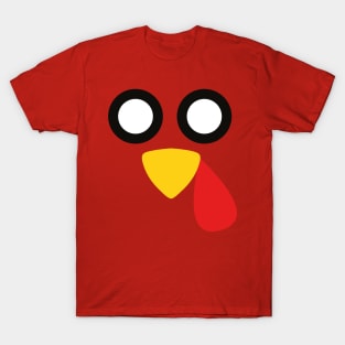 Turkey Face Costume T-Shirt T-Shirt